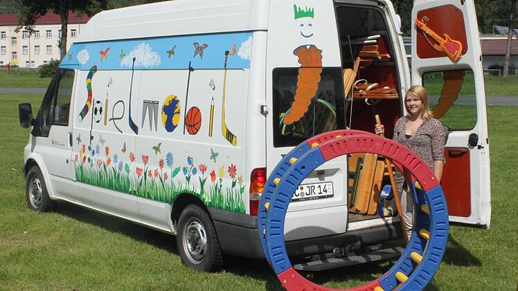 Beim Kreisspielfest darf das Spielmobil natürlich nicht fehlen. Foto: FT-Archiv