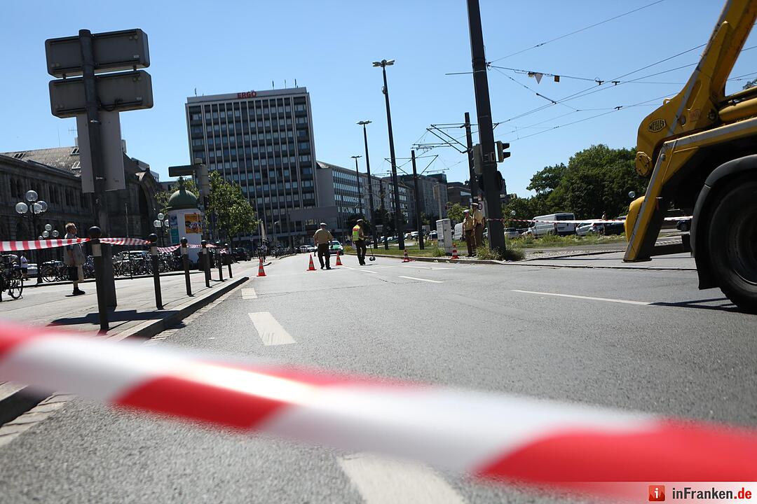 Hauptbahnhof Nürnberg: Mann wird von Lkw totgefahren