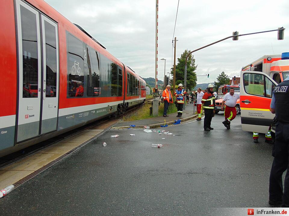 Tödlicher Zugunfall bei Forchheim