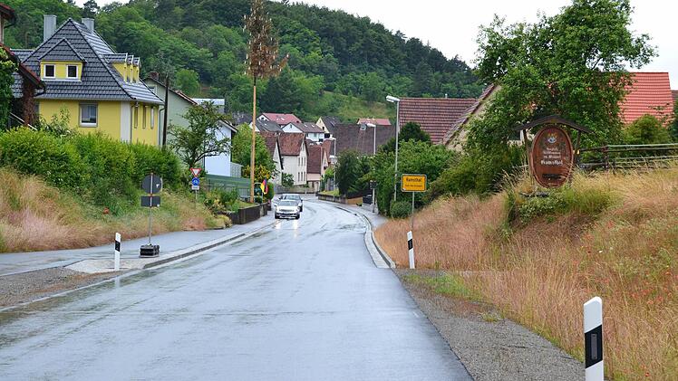 Die Ramsthaler wünschen sich eine Geschwindigkeitsbeschränkung vor der Ortseinfahrt. Foto: Archiv Andreas Lomb