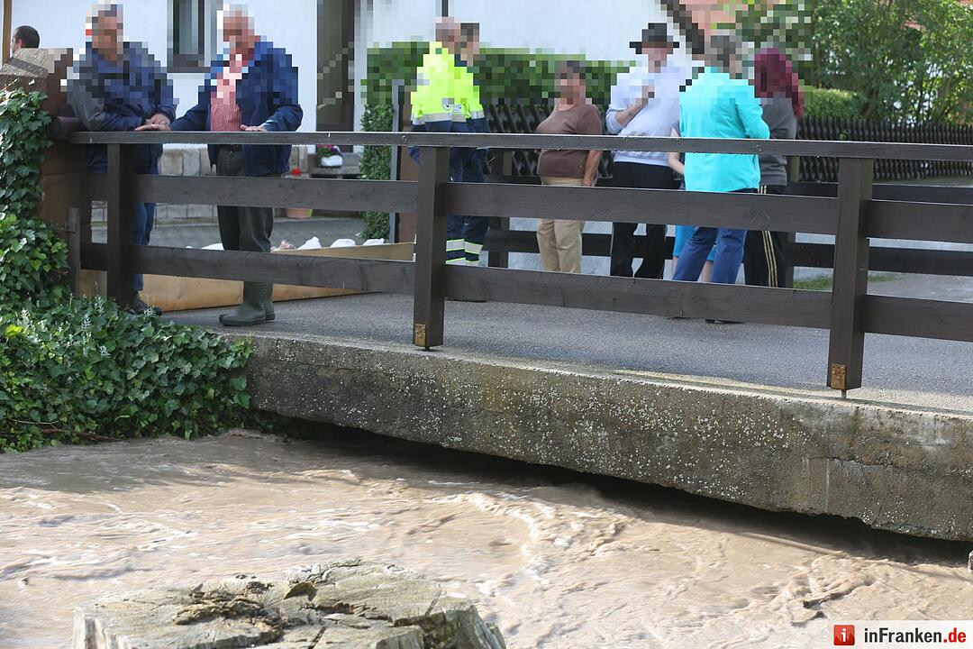 Überschwemmungen im Kreis Haßberge
