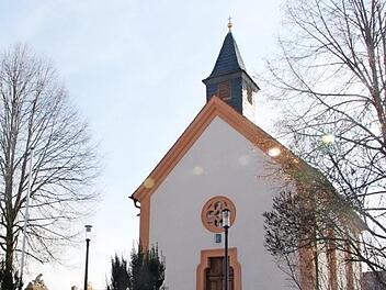 Die sanierte Kirche in Dürrhof, einem Ortsteil des Marktes Burgebrach Foto: p