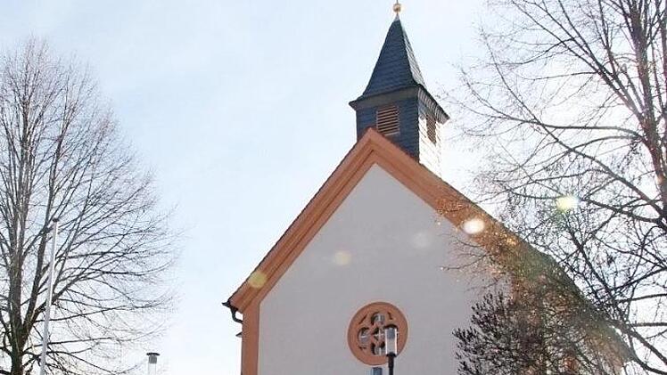 Die sanierte Kirche in Dürrhof, einem Ortsteil des Marktes Burgebrach Foto: p