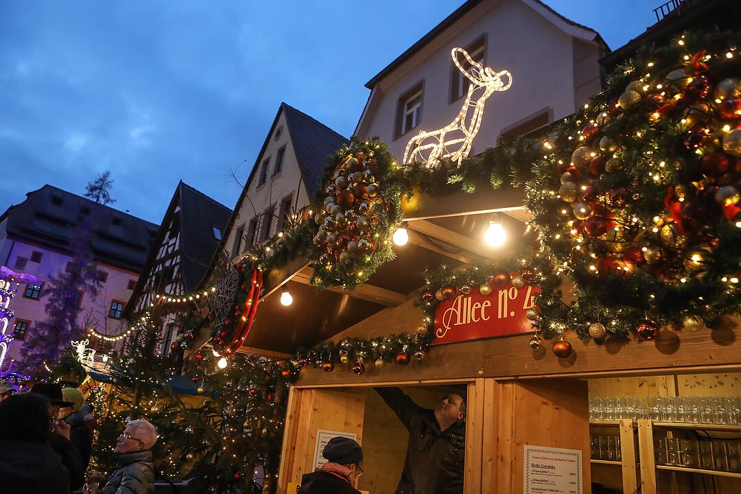 Der Forchheimer Weihnachtsmarkt ist eröffnet