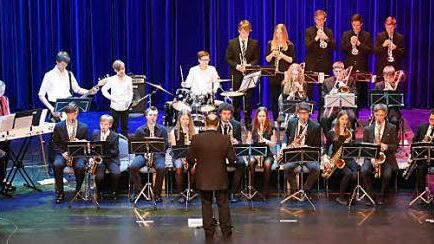 Die MGF-Big-Band unter der Leitung von Edgar Stübinger Foto: privat