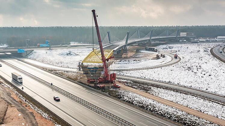 Umbau von Autobahnkreuz Nürnberg-Ost verzögert sich drastisch
