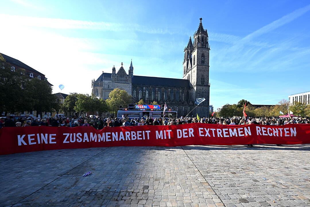 Konstituierende Landtagssitzung in Sachsen-Anhalt