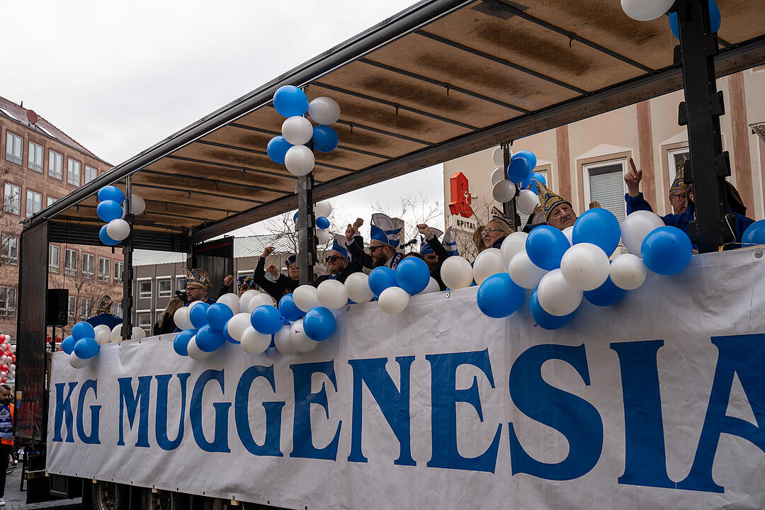 Der traditionelle Umzug zog ca. 70.000 Faschingsfreunde an.
