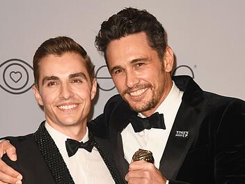 Dave Franco (links) wurde laut eigener Aussage als Kind von seinen Brüdern James (rechts) und Tom Franco "gefoltert".