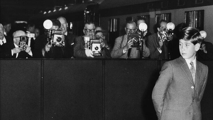 Als Teenager schon im Rampenlicht - und nicht glücklich: Charles wurde von seinen Mitschülern gemobbt.