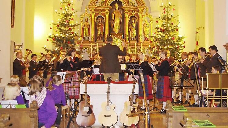Der Musikverein Hesselach lädt am Sonntag zum Jubiläumskonzert. Foto: Archiv/Heike Schülein