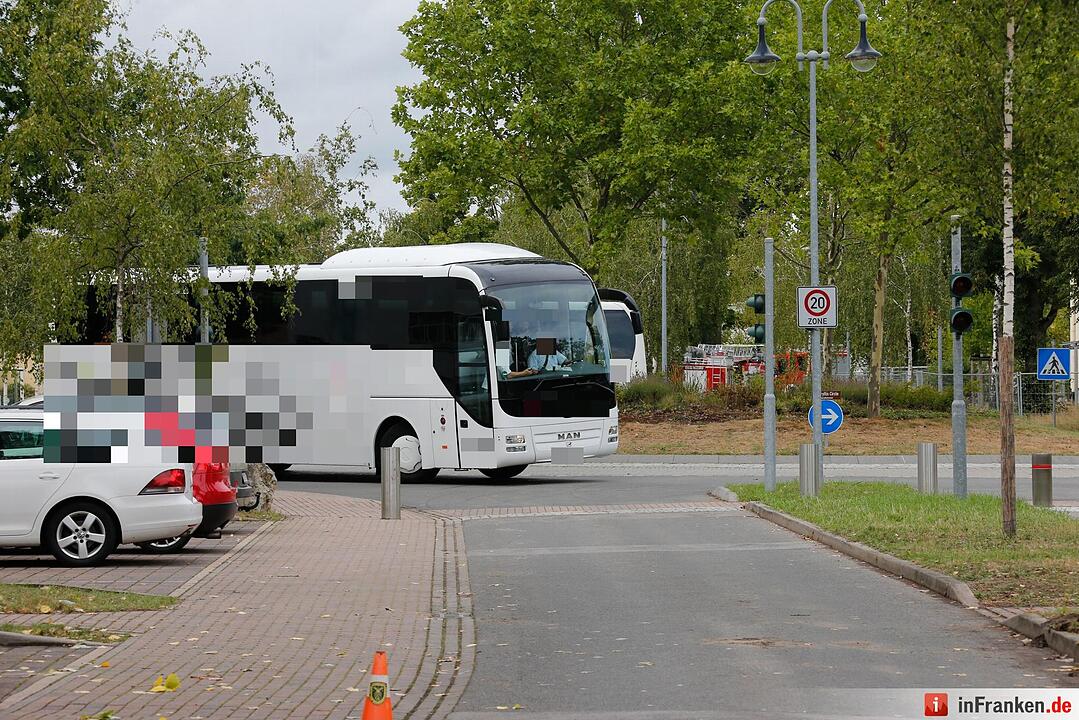 Erste Balkan-Flüchtlinge kommen in Bamberg an