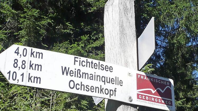 Auf dem Fränkischen Gebirgsweg.