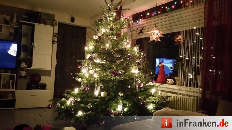 Weihnachten in Franken: Die Christbäume unserer Leser