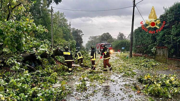 Unwetter in Norditalien