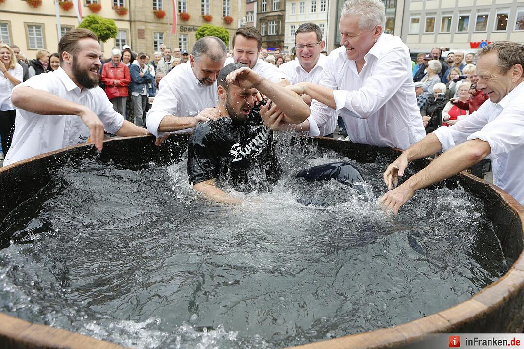 Gautschfeier 2015 der Mediengruppe Oberfranken in Bamberg