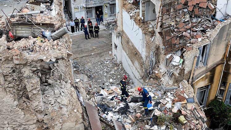 Explosion in Griechenland