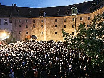 Im Höchstadter Schlosshof wird zwei Tage lang gefeiert. Fotos: privat
