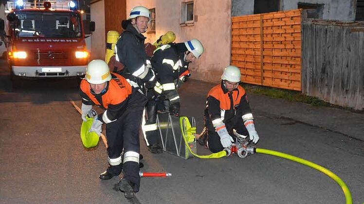 Es war das erste Mal, dass die Reichenbacher und die Windheimer die Leistungsprüfung gemeinsam abgelegt haben.  Foto: Björn Hein