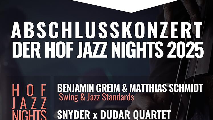 Musik, Musiker, Jazz, Modern Jazz, Hof, Event, Veranstaltung, Show, Konzert, Acts