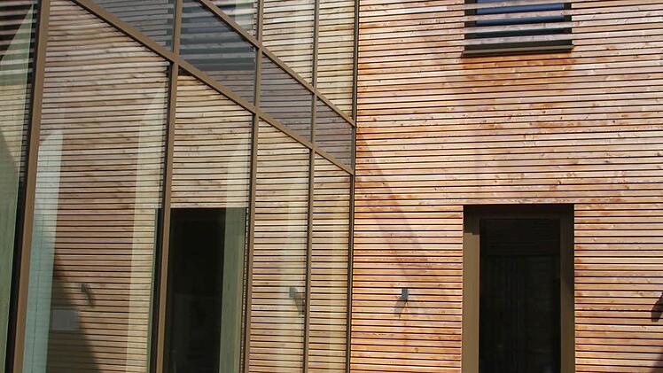 Der Innenhof der Weihermühle ist eine Augenweide.