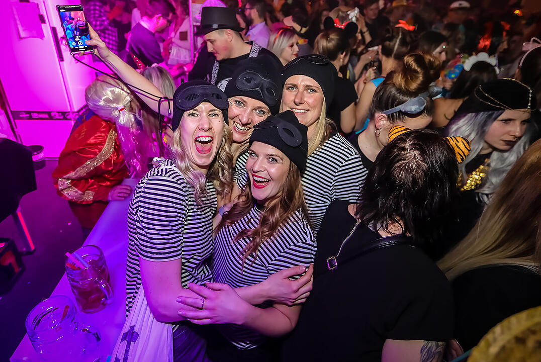 Beste Partystimmung in der Stadthalle