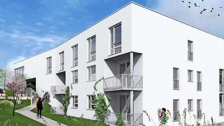 Der erste Spatenstich für das Seniorenprojekt soll zwischen Mai und Juli erfolgen.  Computerfoto: Saco-Architekten GmbH