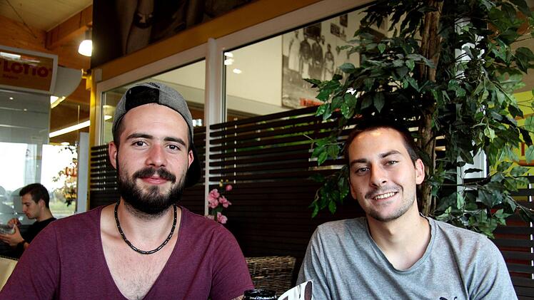 Oliver Leuschner und Tobias Gumbmann wollen ein Festival auf die Beine stellen.Richard Sänger
