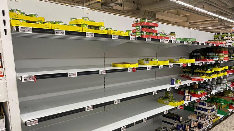 Auch die Nachfrage nach Konserven ist durch den Corona-Virus gestiegen. Foto: News5