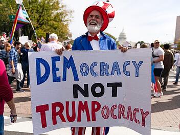 Washington - Demonstrationen «No Kings» gegen US-Präsident Trump