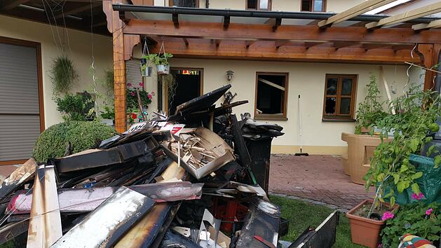 Kellerbrand in Mistelfeld