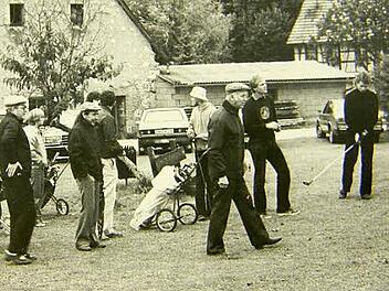 Golf-Szene aus dem Kanndorf der 80er-Jahre