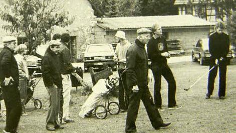 Golf-Szene aus dem Kanndorf der 80er-Jahre