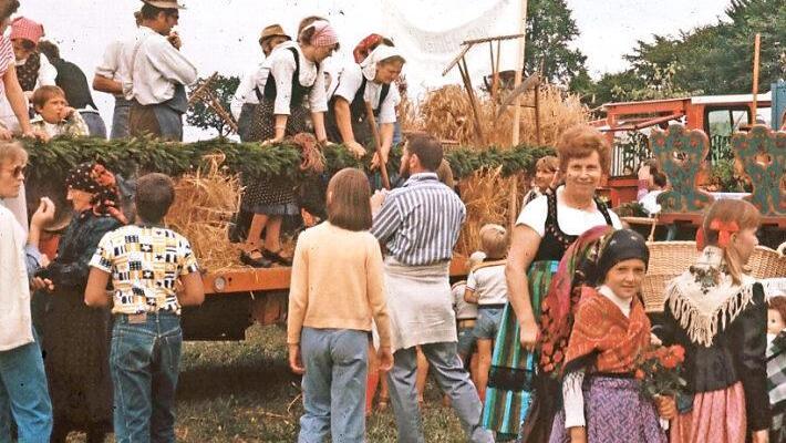 Der erste Heimattag fand 1976 in Kirchenbirkig statt.  Foto: Reinhard Löwisch