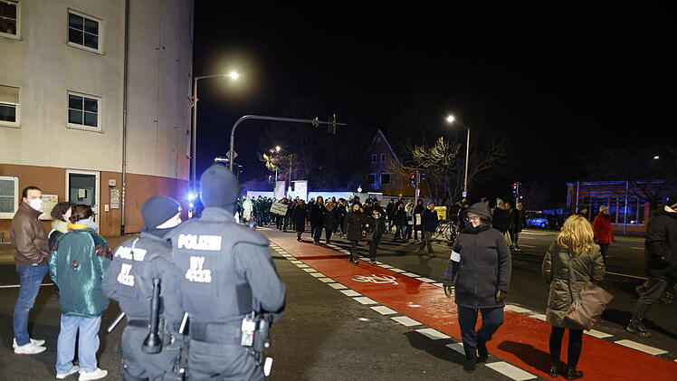 Corona-Protest in Fürth