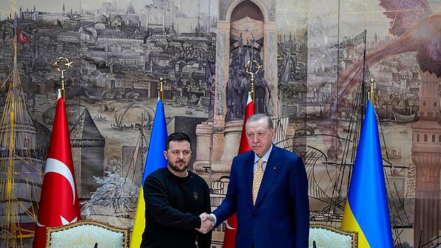 Ukrainischer Präsident Selenskyj in der Türkei