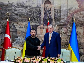 Ukrainischer Pr&auml;sident Selenskyj in der T&uuml;rkei