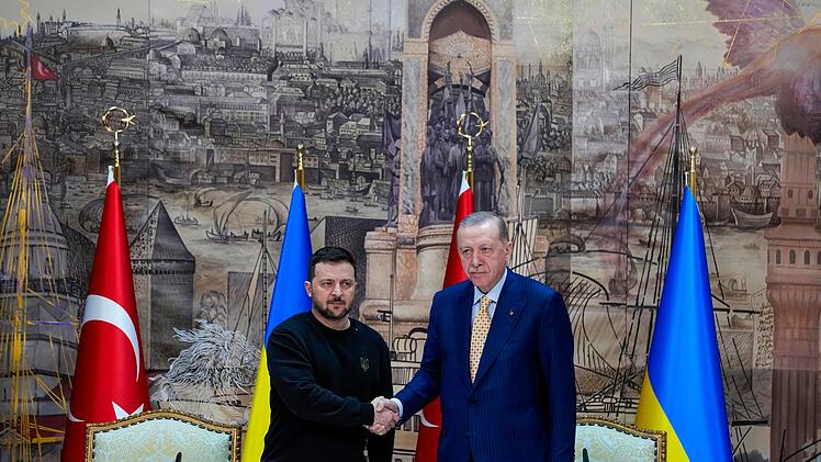 Ukrainischer Präsident Selenskyj in der Türkei