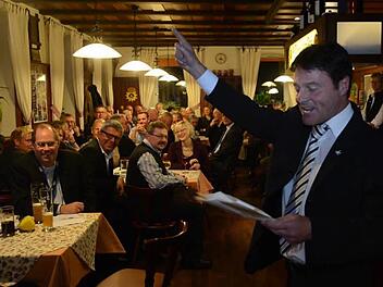 German Höppel war der diesjährige Karpfenredner. Foto: Ronald Rinklef