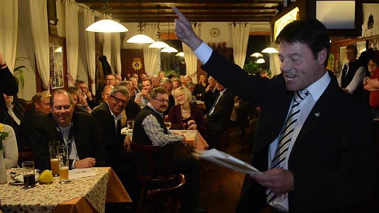 German Höppel war der diesjährige Karpfenredner. Foto: Ronald Rinklef