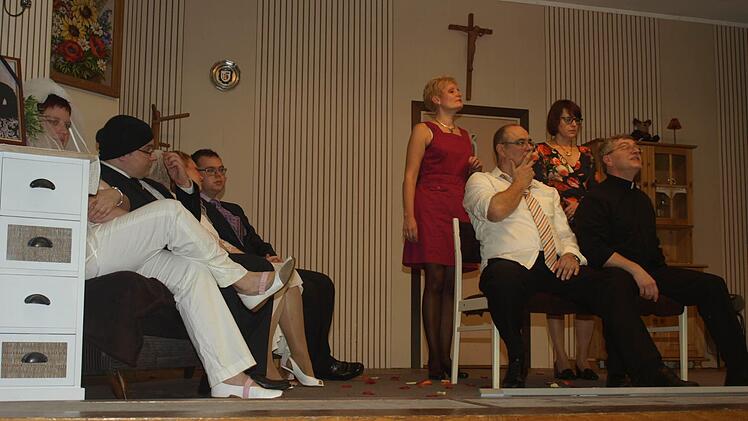 Aufführung der Laienspielgruppe des TSV Oerlenbach 2015. Foto: Stefan Geiger