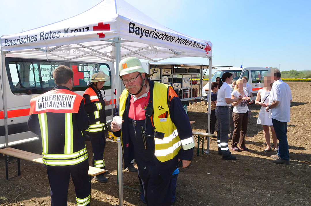 Feuer auf Aussiedlerhof