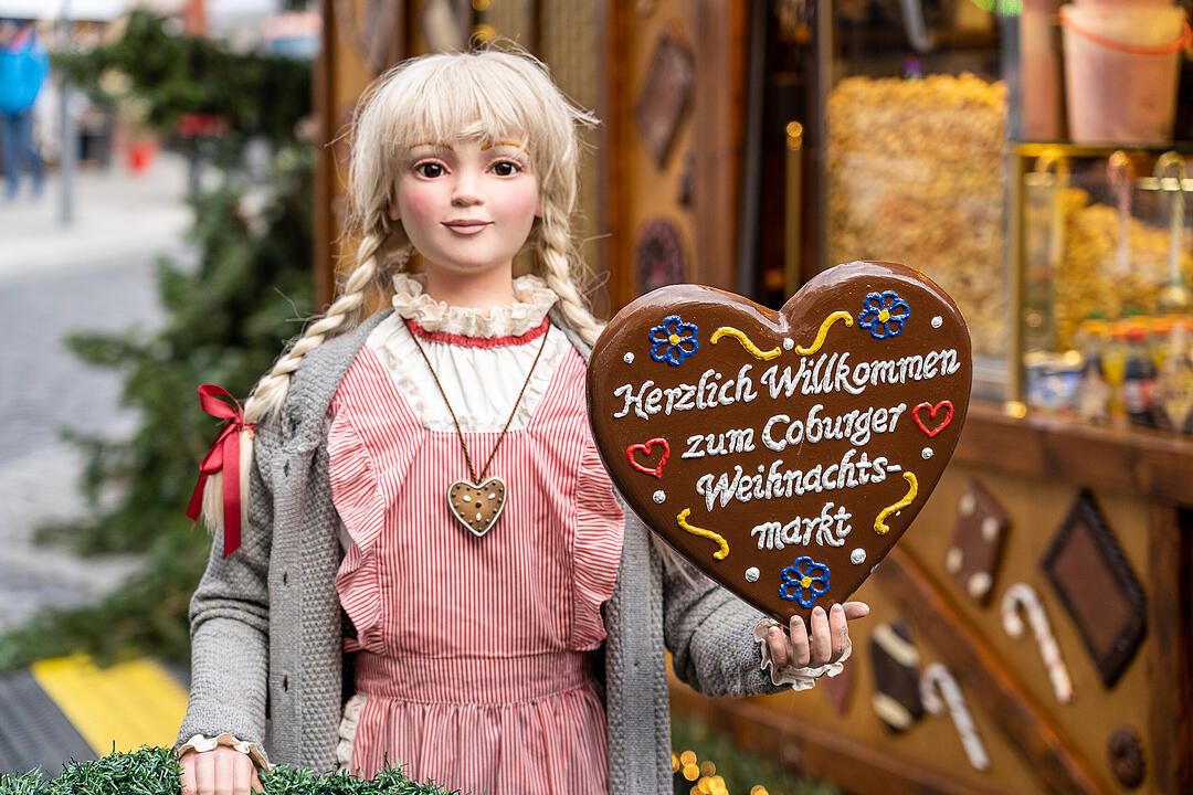Zauberhafte Atmosphäre auf dem Marktplatz.