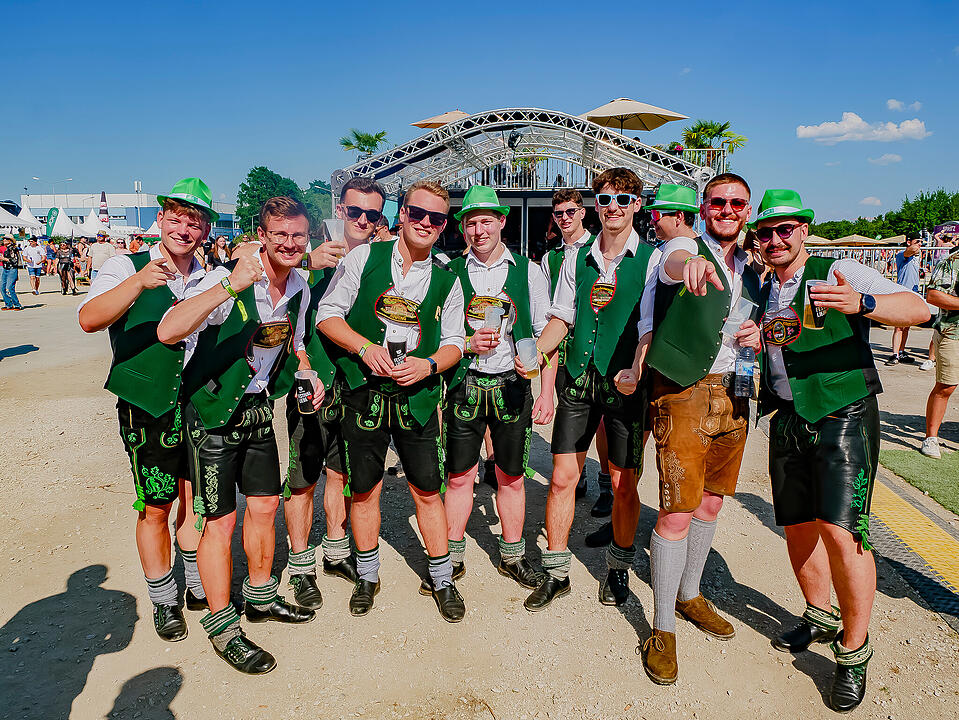 Erstklassiges Festivalfeeling