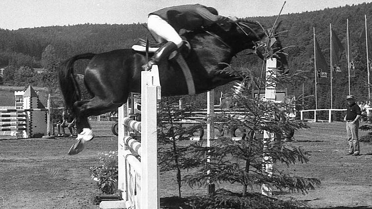 Impressionen vom Reitturnier in Detter 1988.
