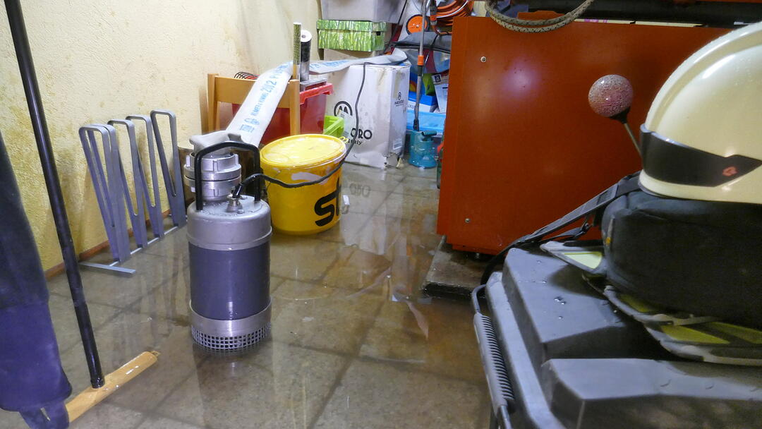 Kräftige Unwetter halten Mittelfranken im Atem