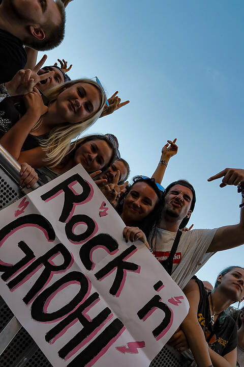Die Foo Fighters bei Rock im Park 2018.