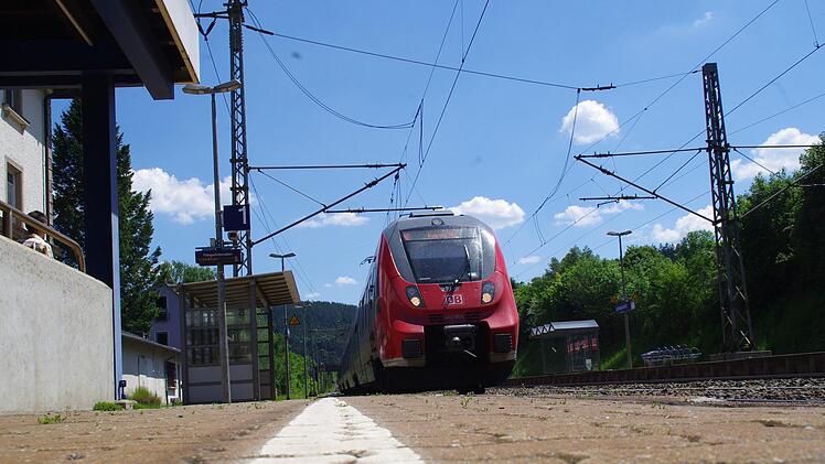 Ankunft eines Regionalzugs. Foto: Marco Meißner
