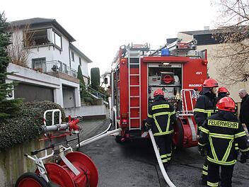 Brand am Ölberg in Coburg Foto: Michael Stelzner