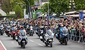 Kulmbacher Motorradsternfahrt 2025: Brauerei mit ernster Botschaft  (Archivbild)